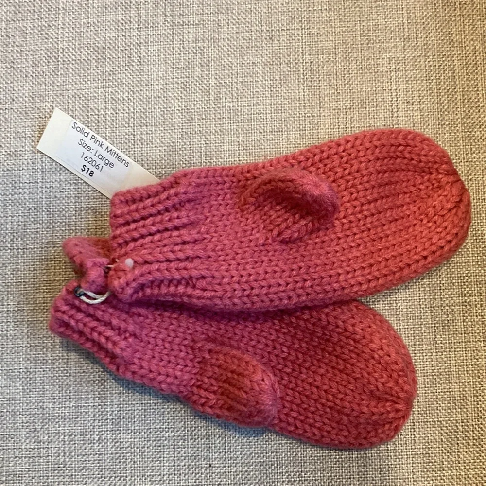 Peppercorn Kids Mittens, Size L, NEW with tags